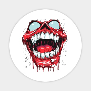 Ghouls Grin Magnet